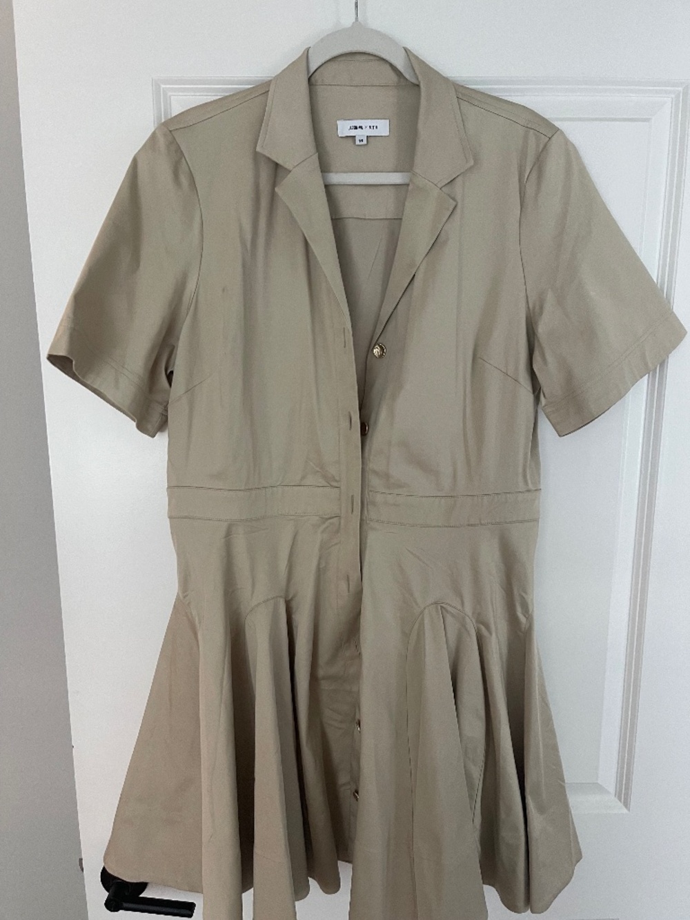 Jason Wu x RTR Khaki Shirt Dress